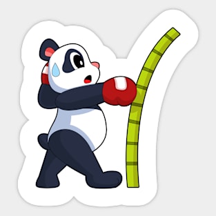 Panda Boxer Boxing gloves Boxing Sticker